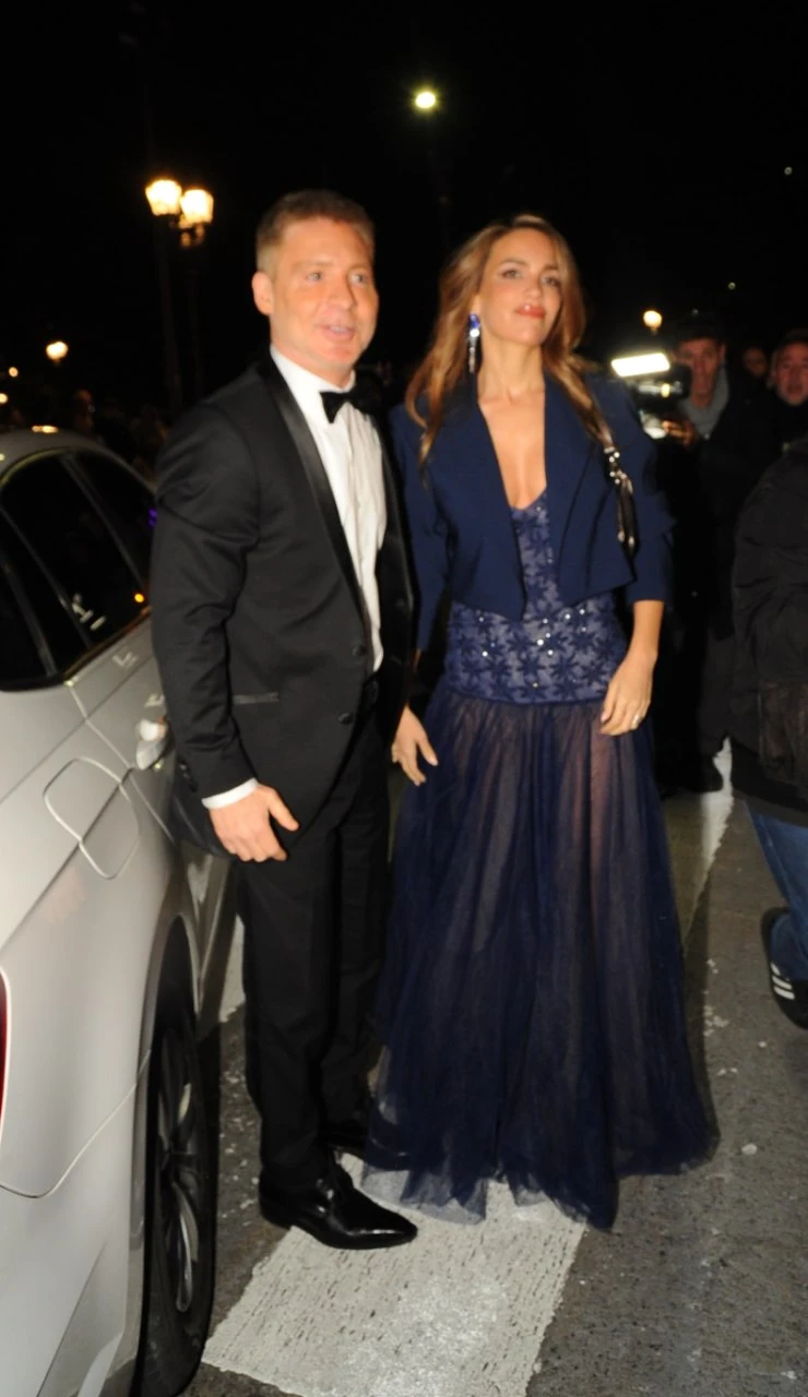 Adrián Suar y Rocío Robles.