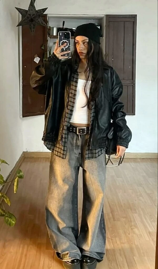 La tendencia soft grunge se apoderó del street style.
