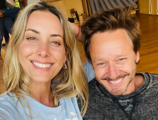 Anita Espasandín reveló cómo nació su historia de amor con Benjamín Vicuña: "Yo estaba en un momento triste, él también, y nos fuimos acompañando"