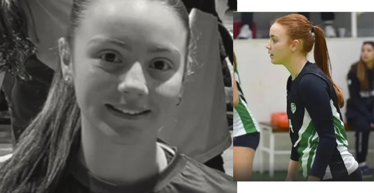 Morreu a jovem jogadora de vôlei Anita Peralta, de 15 anos