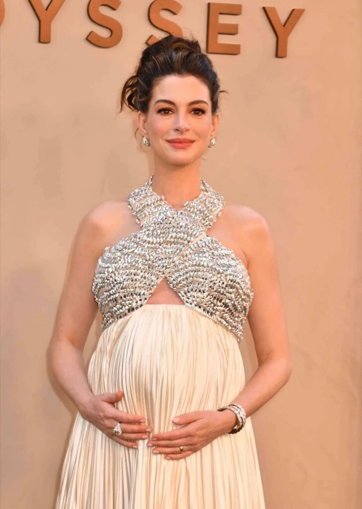 Anne Hathaway en la premiere de La Odisea en NY