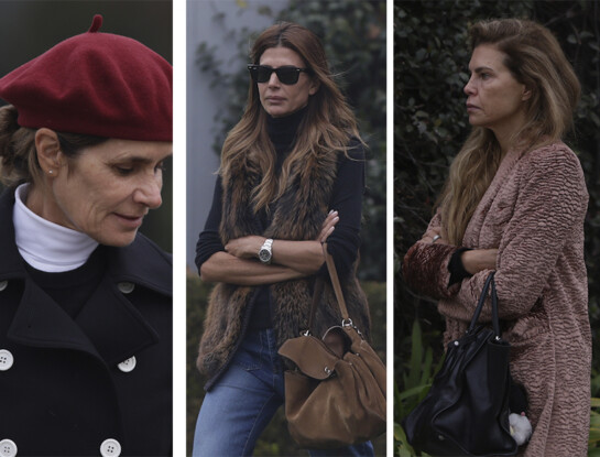 Así fue el emotivo último adiós a Ramiro Agulla: las fotos de Juliana Awada, Paula Cahen D'Anvers y Julieta Kemble en el velorio