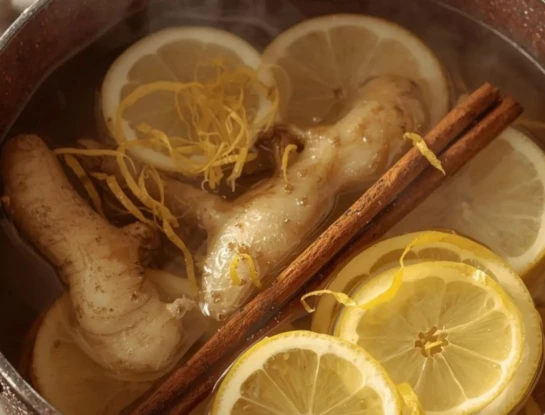 Aromatizante de ambientes casero: cómo perfumar tu casa con limón, canela y jengibre