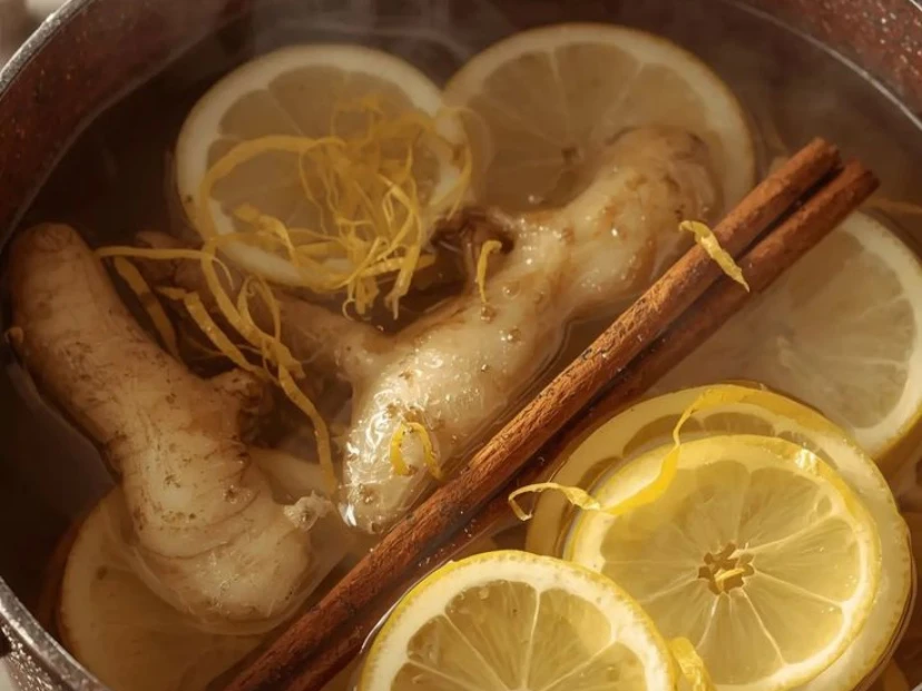 Aromatizante de ambientes casero: cómo perfumar tu casa con limón, canela y jengibre