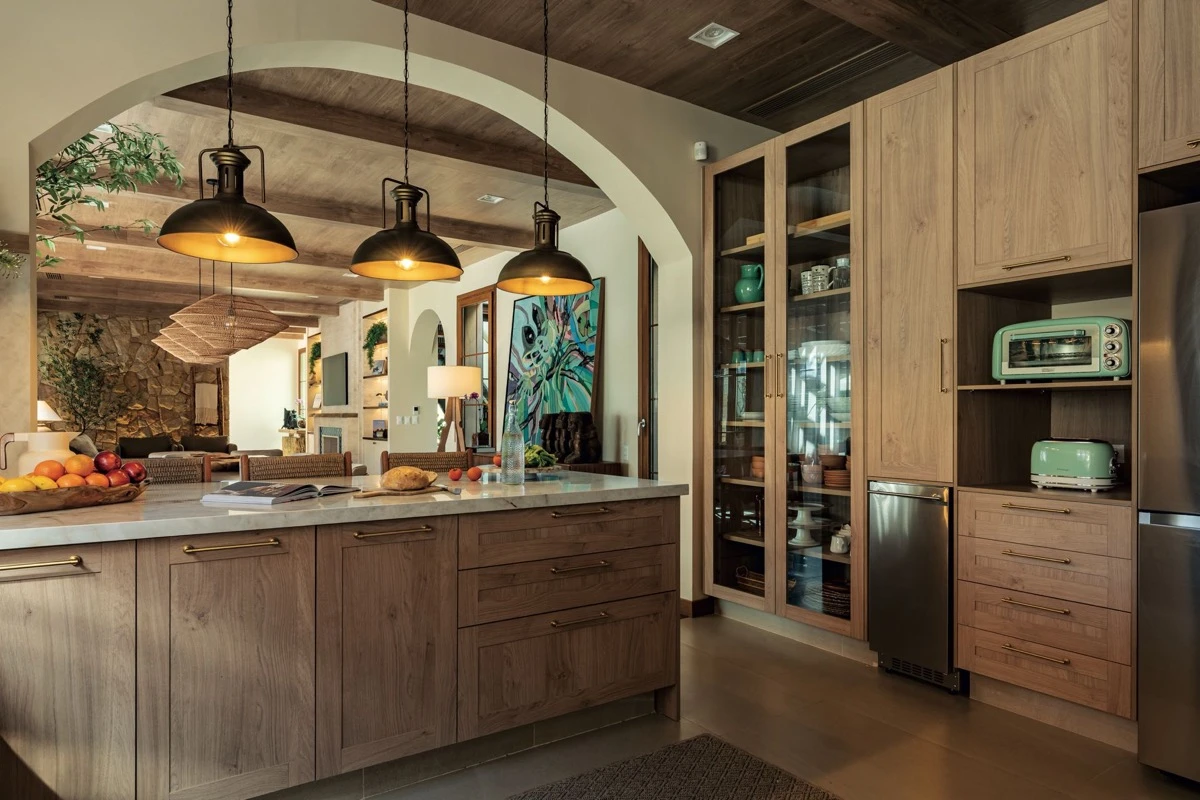 La cocina.