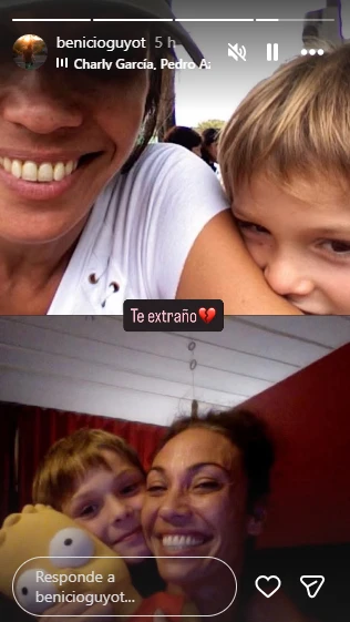 El mensaje de Benicio a 13 días de la muerte de Ernestina Pais. Foto: IG