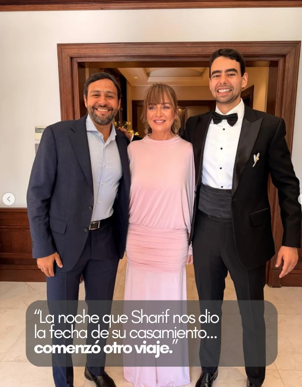 la emotiva reflexión de Gabriela García Uriburu tras el casamiento de su hijo Sharif