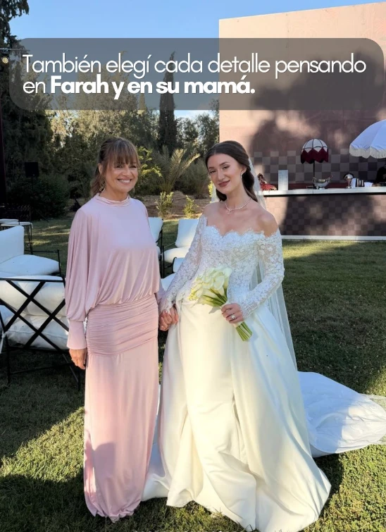 La emotiva reflexión de Gabriela García Uriburu tras el casamiento de su hijo Sharif.