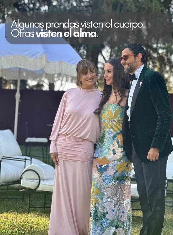 La emotiva reflexión de Gabriela García Uriburu tras el casamiento de su hijo Sharif.