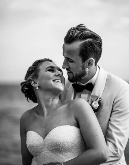 Harry Kane y Katie Goodland, un amor desde la adolescencia.