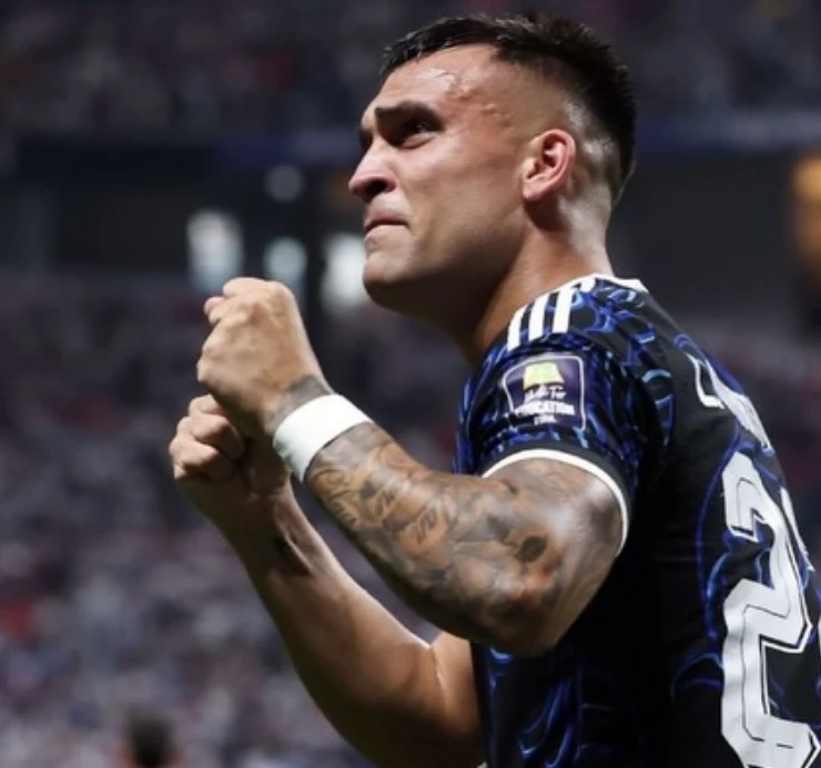 Agus Gandolfo y Lautaro Martínez.