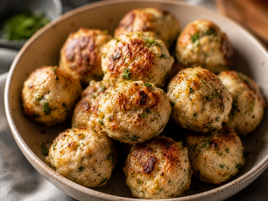 Albóndigas de pollo con ricota: una receta jugosa, livianasy muy fácil de hacer