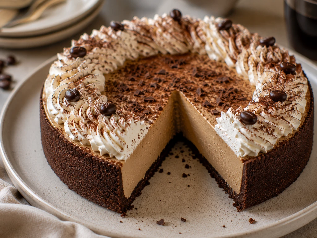 French Coffee Tart: la receta de la tarta francesa de café que parece una mezcla entre cheesecake y flan