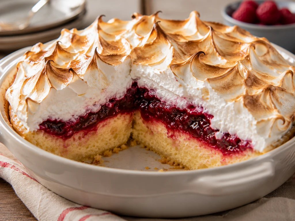 Queen of Puddings: la receta del clásico postre inglés con crema, mermelada y merengue