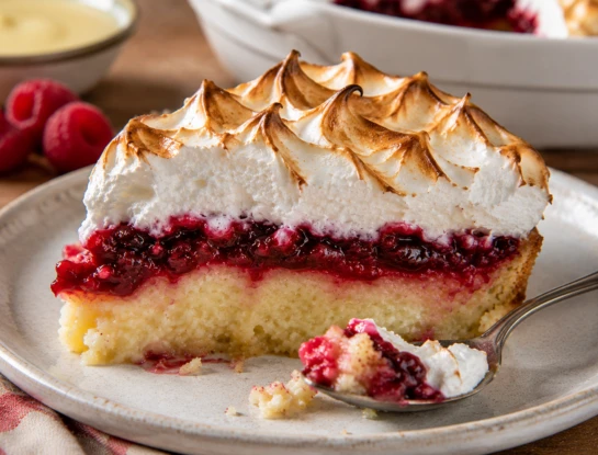 Queen of Puddings: la receta del clásico postre inglés con crema, mermelada y merengue