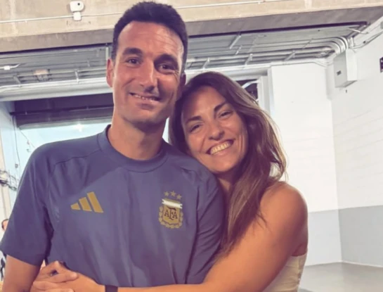 Corina Scaloni y Lionel Scaloni DESTACADA