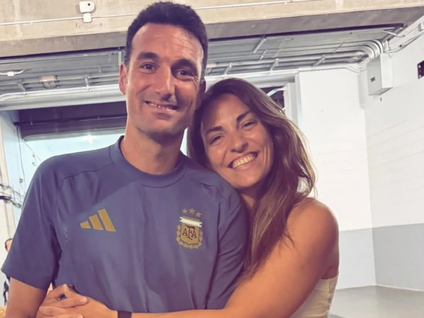 Corina Scaloni y Lionel Scaloni DESTACADA