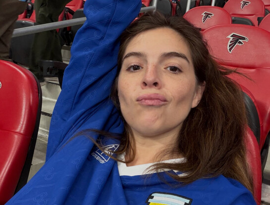 Dalma Maradona lloró tras el triunfo ante Inglaterra con una remera de México 86 y recordó a Diego: "Qué orgullo ser tu hija"