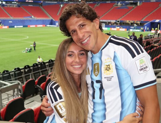 Corazón partido: la novia de Giuliano Simeone es española, ¿a quién va a alentar?