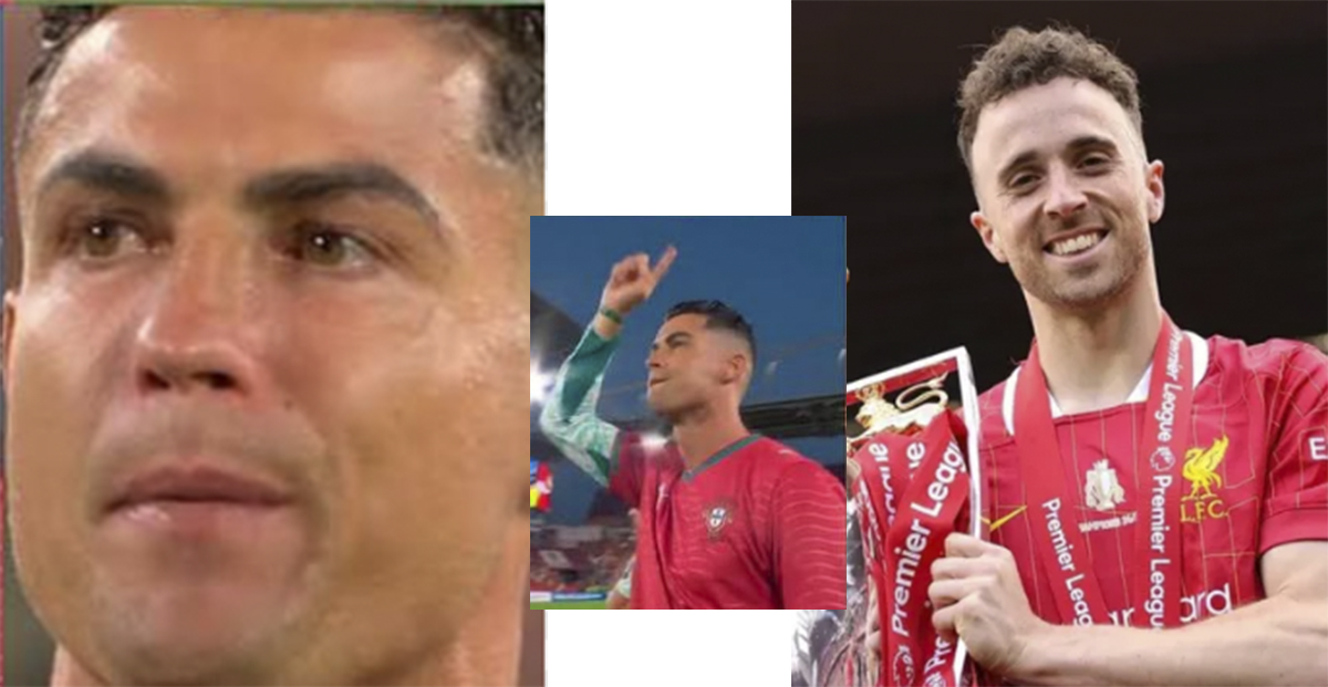 prestou homenagem a Cristiano Ronaldo
