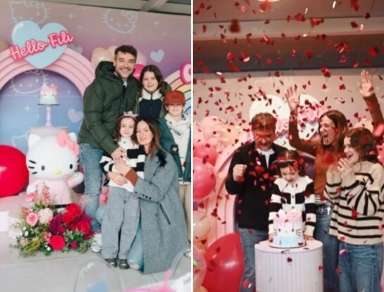 Así Filipa, la hija menor de Paula Chaves y Pedro Alfonso, festejó su cumpleños número 6