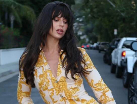 Nathy Peluso apostó por el estampado barroco que marca tendencia