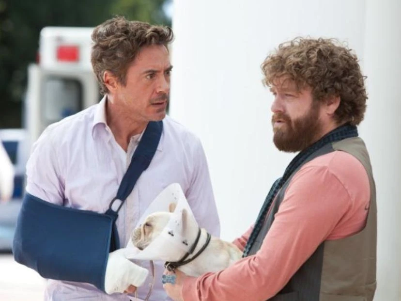 "Todo un parto", la comedia protagonizada por Robert Downey Jr. y Zach Galifianakis, está entre las películas más vistas de Netflix.
