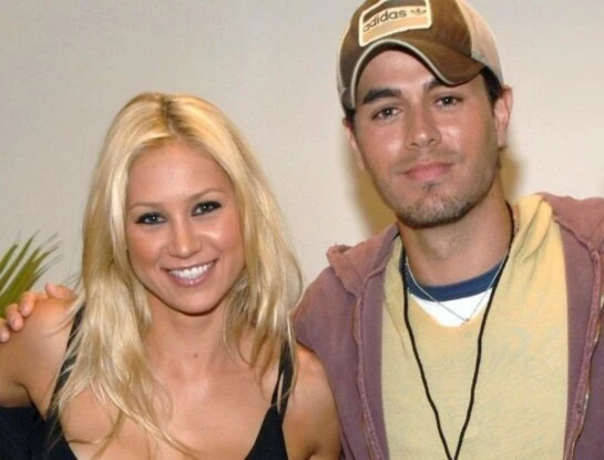 Enrique Iglesias y Anna Kournikova