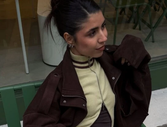 Cami Mayán deslumbró con un look en tonos tierra que marca tendencia este invierno