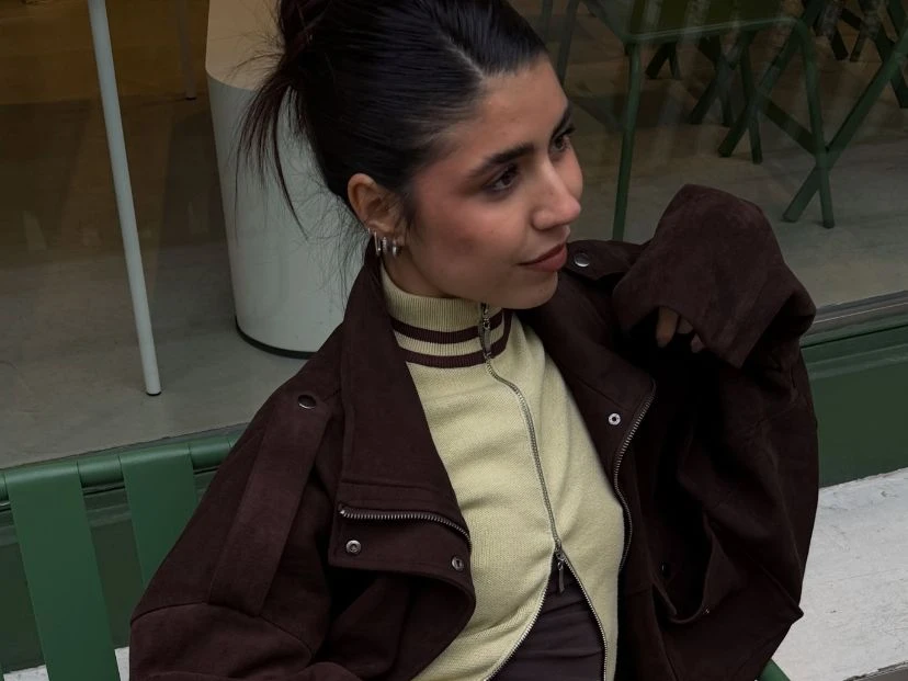 Cami Mayán deslumbró con un look en tonos tierra que marca tendencia este invierno
