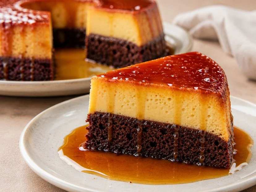 Chocoflan: la receta del pastel imposible con flan y chocolate