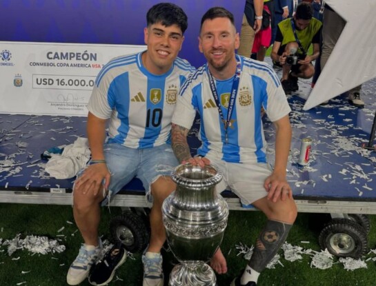 "Sos mi ídolo": quién es Tomas Messi, el sobrino y ahijado de Lionel que le dedicó un tierno mensaje