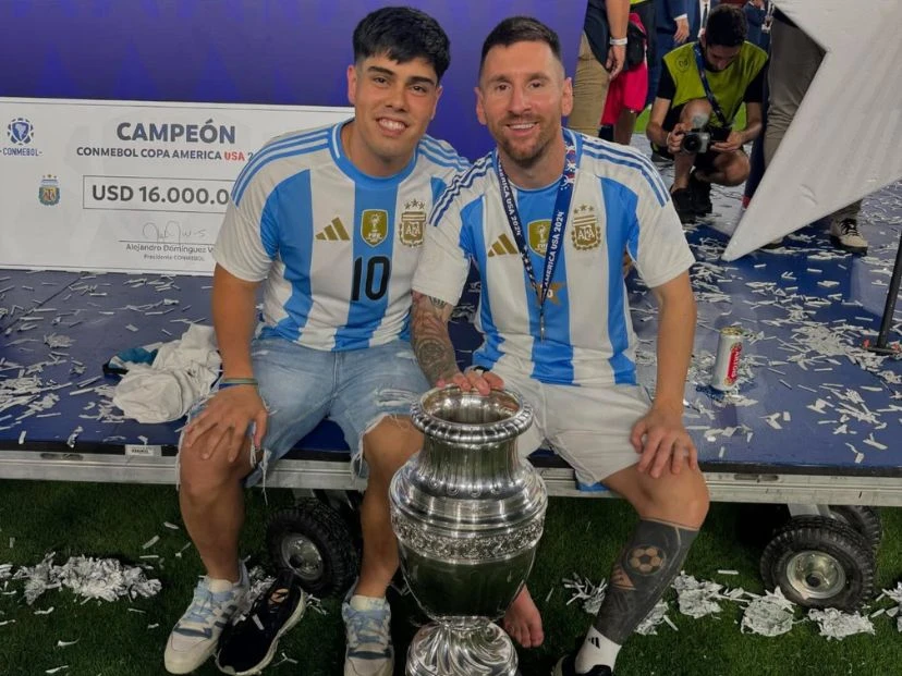 "Sos mi ídolo": quién es Tomas Messi, el sobrino y ahijado de Lionel que le dedicó un tierno mensaje