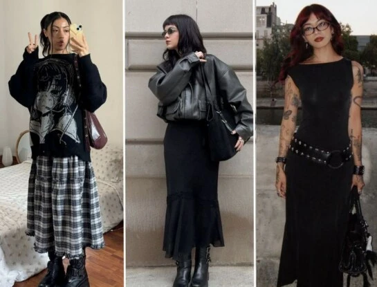 De TikTok a tu placard: cómo lucir la estética soft grunge que marca tendencia