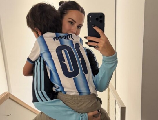 "Estoy triste porque Messi se va": el mensaje del hijo de Luli Fernández, Indalecio, tras el final del Mundial