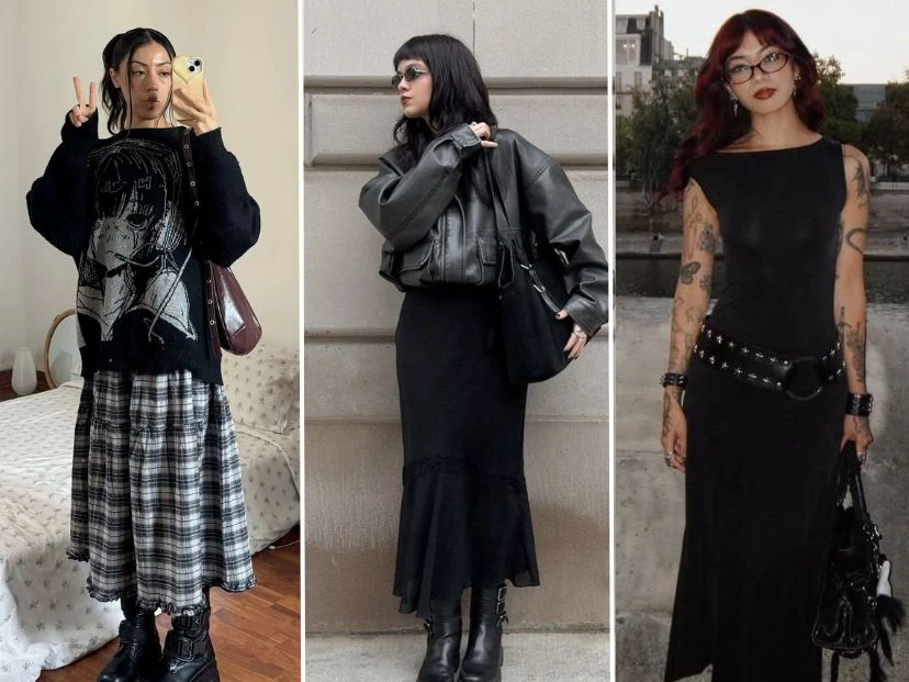 De TikTok a tu placard: cómo lucir la estética soft grunge que marca tendencia