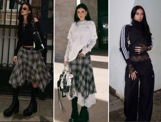 De TikTok a tu placard: cómo lucir la estética soft grunge que marca tendencia