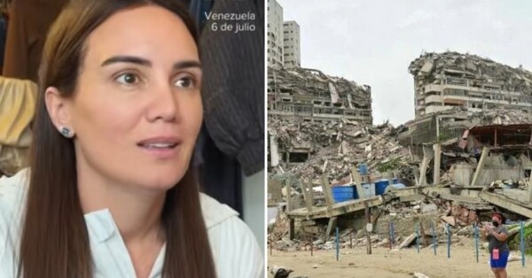 Ela é estilista, mas o terremoto mudou seu trabalho para sempre: a história de Estefania Sanchez