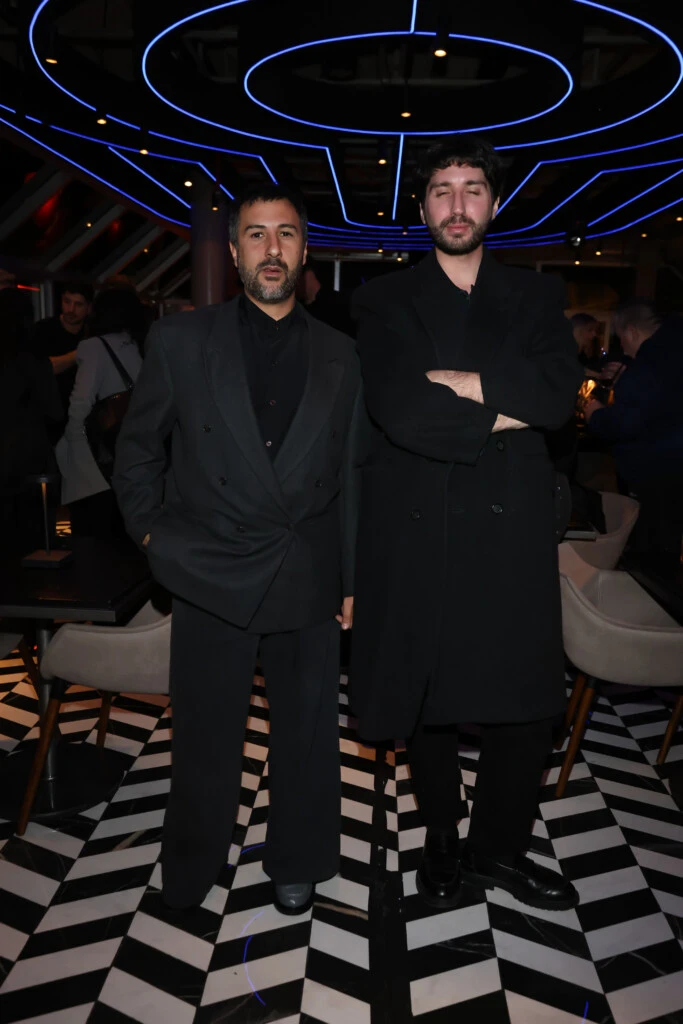 El estilista Nacho García Rocha y Federico Velenski 