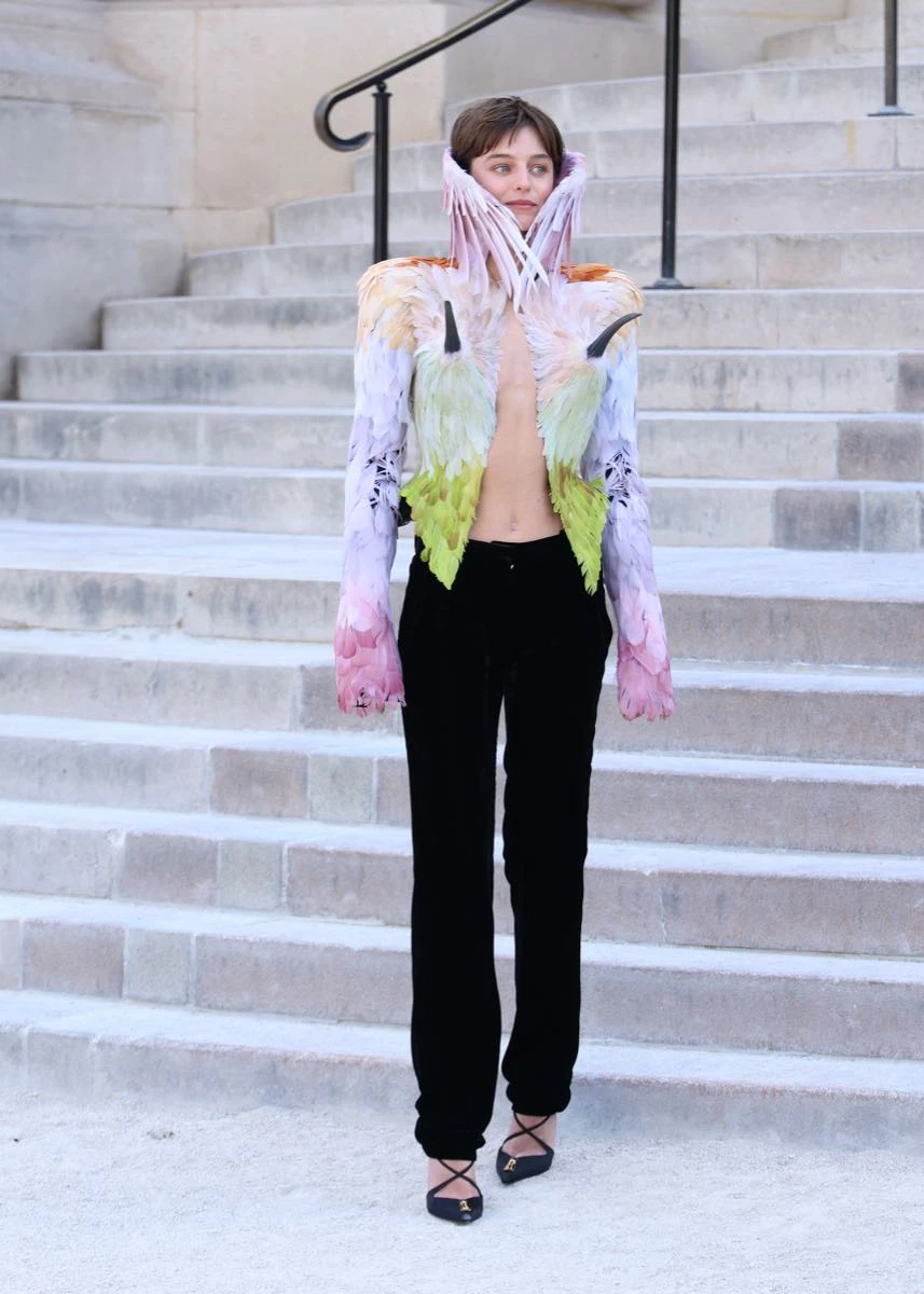 Emma Corrin by Schiaparelli.