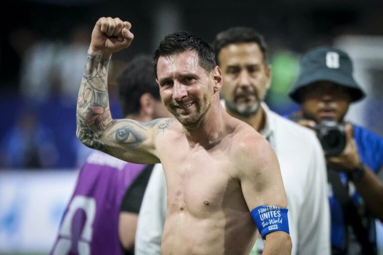 El llanto de Messi