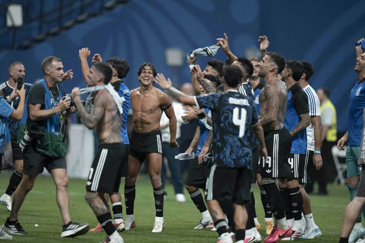 El gran festejo de Argentina.