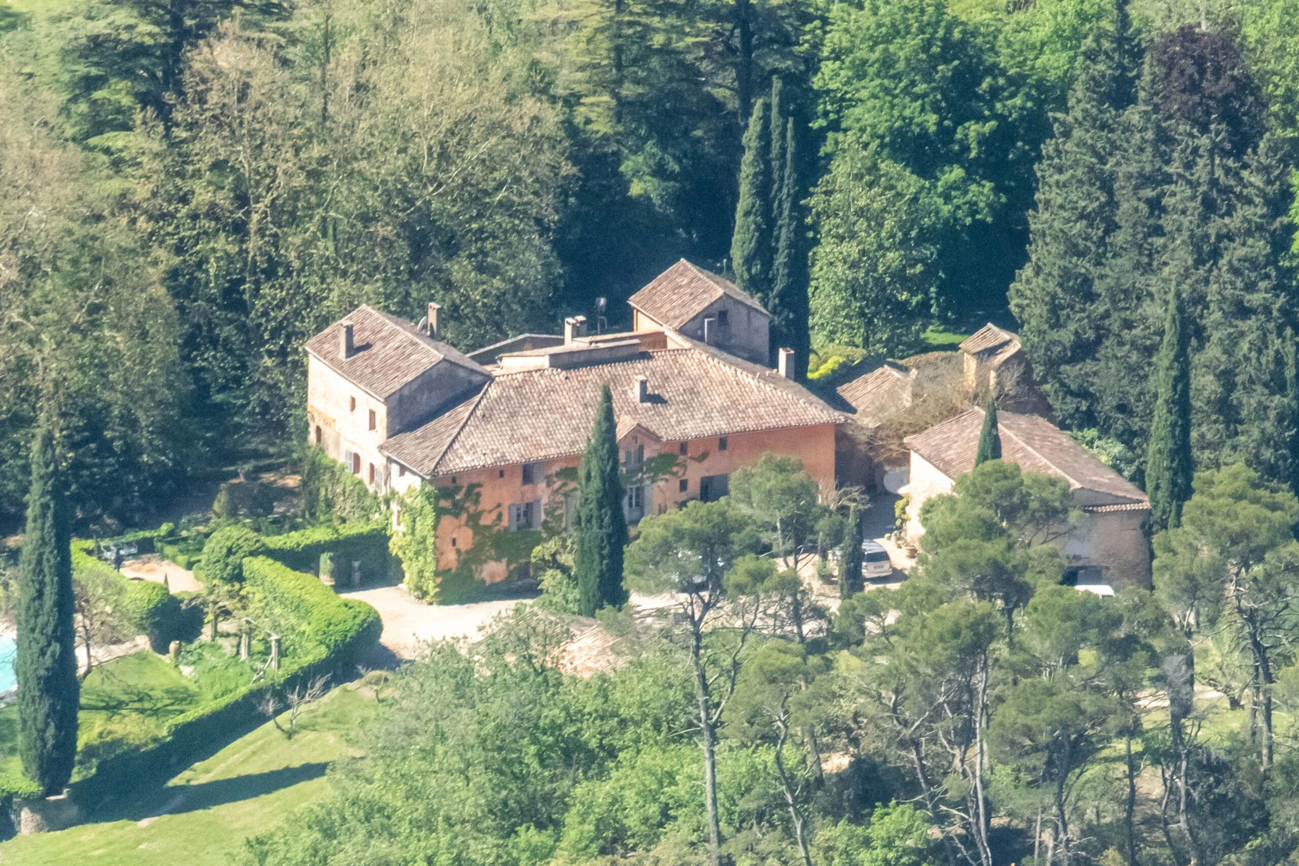 La casa en Francia de George Clooney y su mujer Amal.