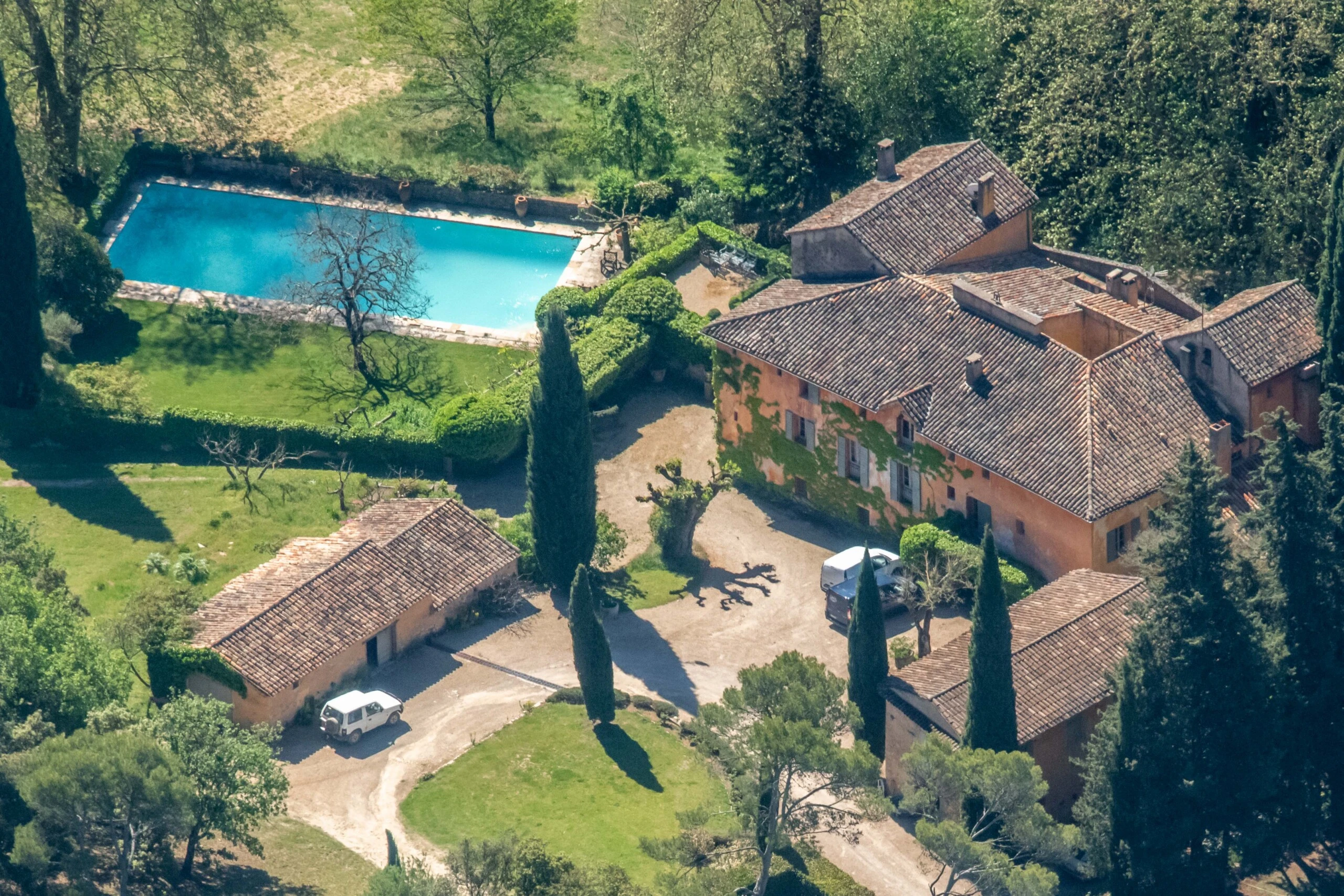 La casa en Francia de George Clooney y su mujer Amal.