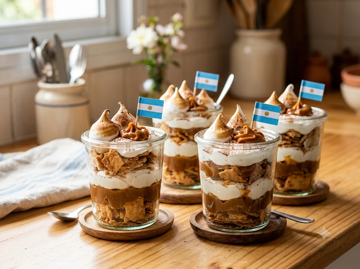 Recetas patrias: cómo hacer un vaso rogel exprés en 10 minutos para el 9 de julio