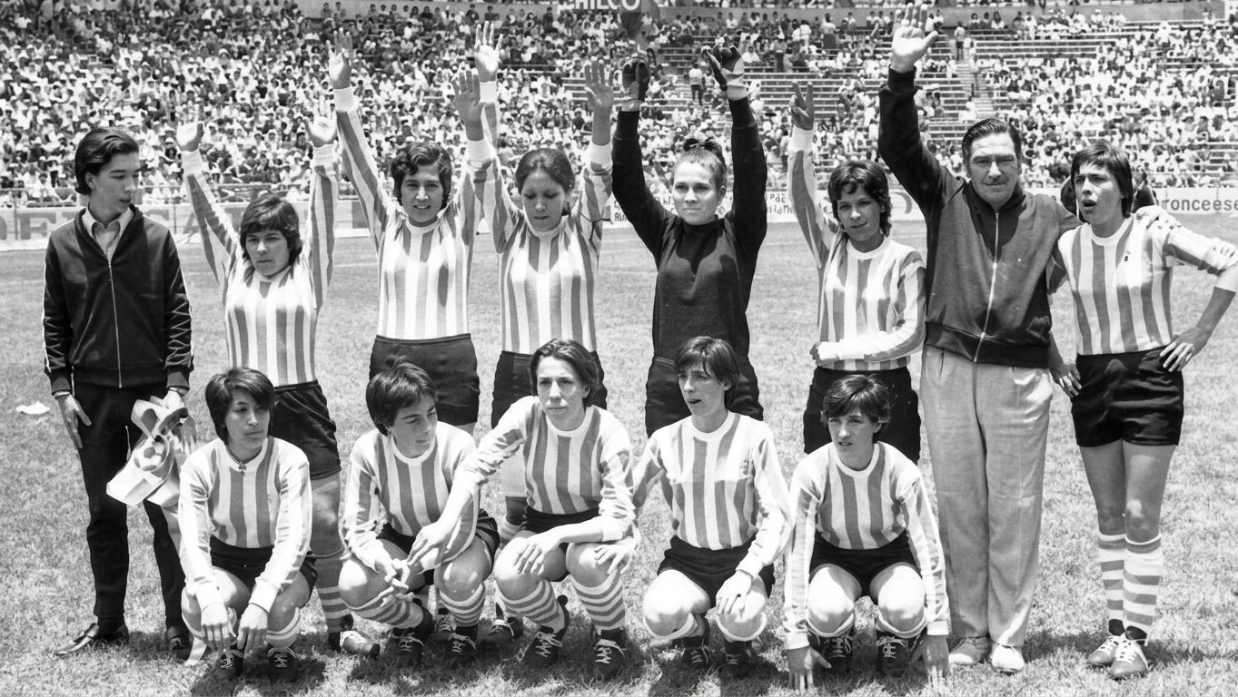 Antes de Maradona: la Selección femenina que le ganó 4 a 1 a Inglaterra en el Azteca