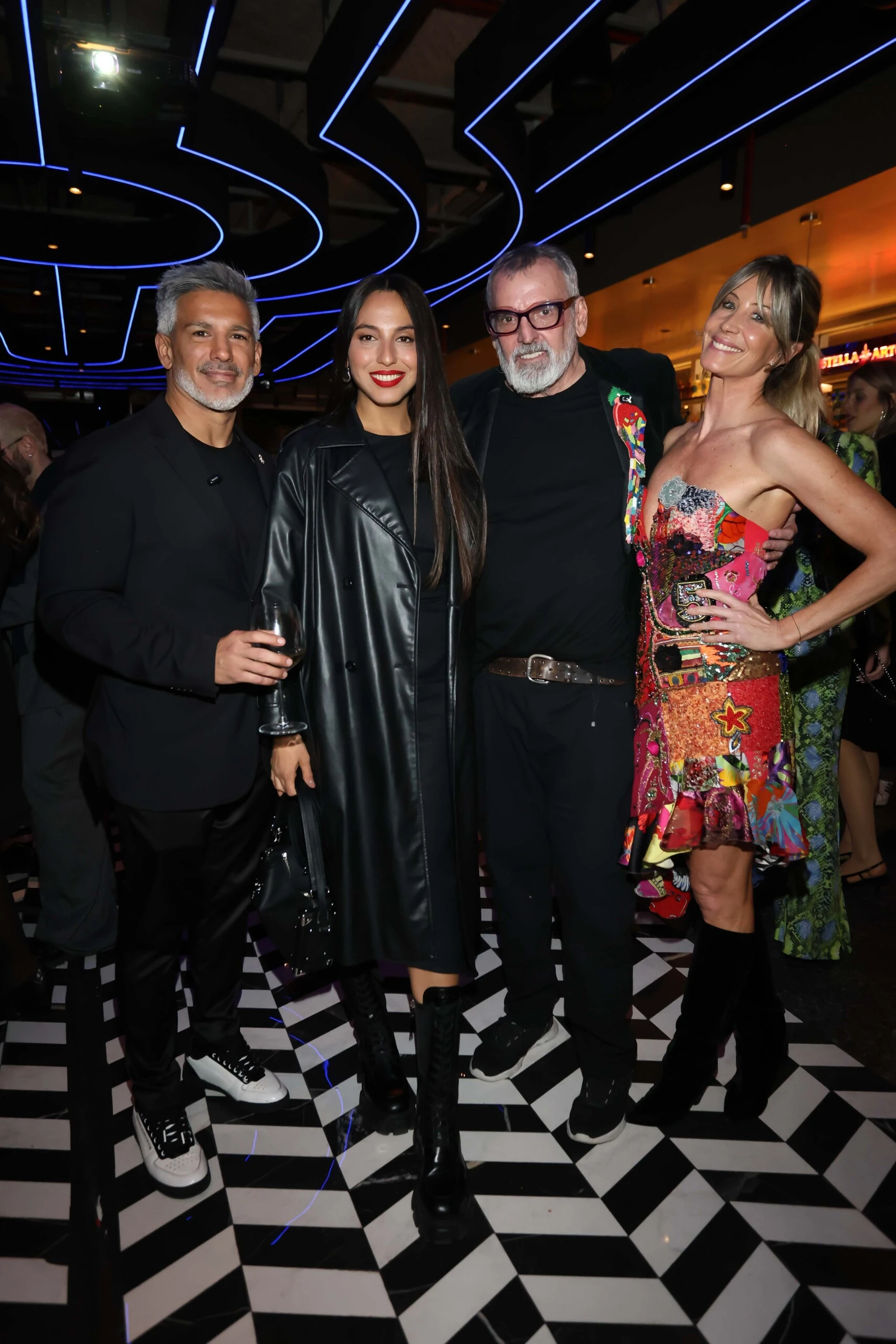 Gonzalo Massey, Alexia Toumikian, Benito Fernández y Sole Solaro