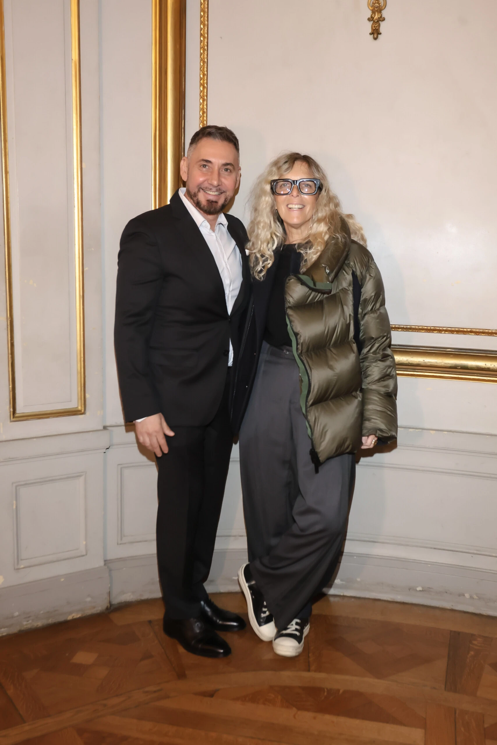 Gustavo Cadile y Jessica Trosman
