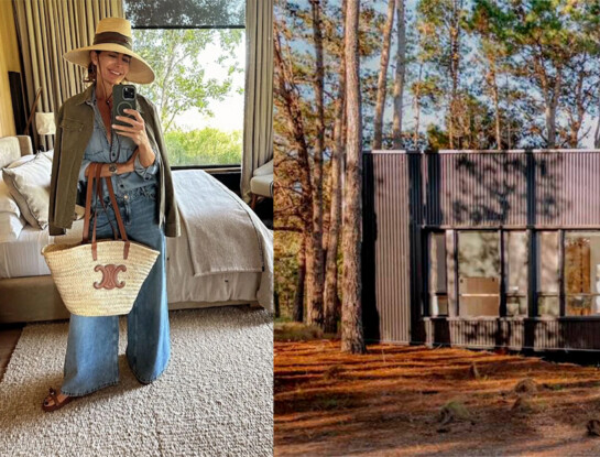 Así Juliana Awada hizo su casa soñada y sostenible en la Patagonia: fotos y videos inéditos del refugio donde quiere vivir su vejez