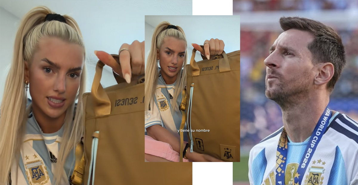 O presente de Messi para os jogadores do Scaloneta: Kelci Rose mostrou